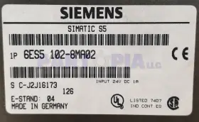 6es51028ma02 Siemens 6es5 102-8ma02 Central Processing Unit Smatic S5-100u #3