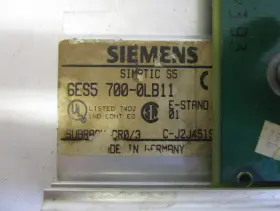 6es5700-0lb11 Siemens 6es5 700-0lb11 Mounting Rack Used Free Shipping #3