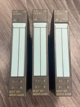 6es7131-4bd01-0ab0 Siemens Simatic S7 Et 200s Digital Input Module Lot Of 3