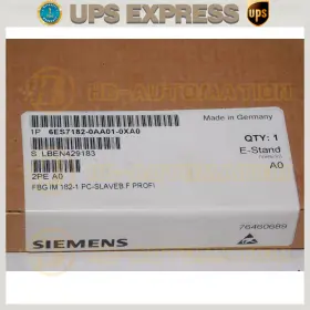 Siemens 6es7182-0aa01-0xa0 New 6es71820aa010xa0 In Box Expedited Shipp