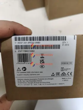 6es7231-5pd32-0xb0 Siemens New Sealed Fast Shipping With Warranty