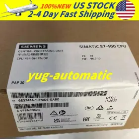 6es7414-5hm06-0ab0 Siemens Dual Profinet Port Cpu Module Free Shipping