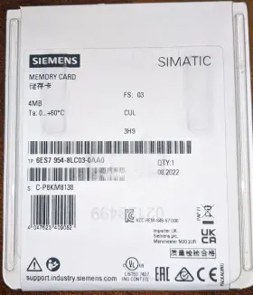 6es75111ak020ab0 Siemens New Box 6es7 511-1ak02-0ab0 Plc Us Combo With A Memory Card 4mb Includ #2