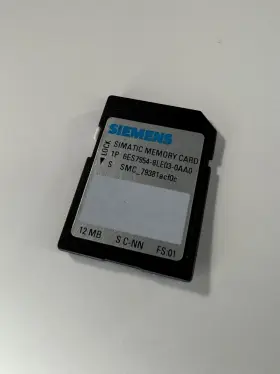 6es7954-8lc03-0aa0 Siemens Simatic S7 Memory Card For S7-1x00 Cpu/sinamics 3 V Flash 12 Mbyte