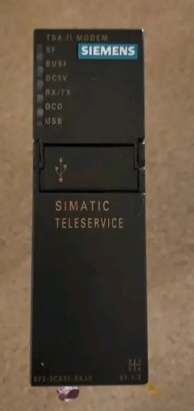 6es7972-0cb35-0xa0 Siemens Simatic 7 Module Tsa-ii Modem #2