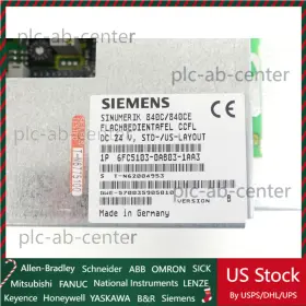 6fc5103-0ad01-0aa0 Siemens 6fc5103-0ab03-1aa3 New 6fc5 103-0ad01-0aa0 840c/840ce 19 Inch Flat Operator