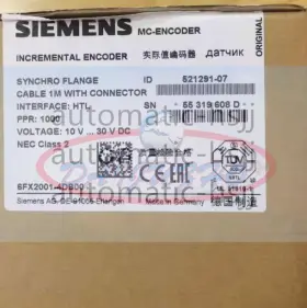 6fx2001-4db00 Siemens 1pc Incremental Encoder New 6fx2001-4db00 Siemens 1pc Incremental Encoder New