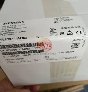 6fx2007-1ad02 Siemens One New Manual Operating Instrument