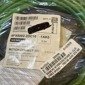 6fx5002-2dc10-1ak0 Siemens New Encoder Cable 9m 6fx5002-2dc10-1ak0 Siemens New Encoder Cable 9m