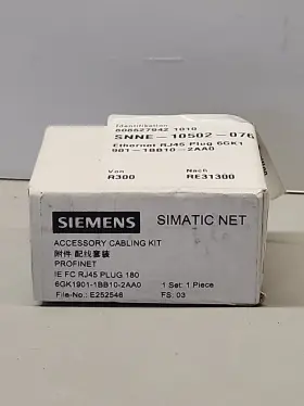 6gk1901-1bb10-2aa0 Siemens New Simatic Net Profinet Connector