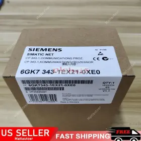 6gk7343-1ex21-0xe0 Siemens New Simatic Net Cp 343-1 6gk7 343-1ex21-0xe0