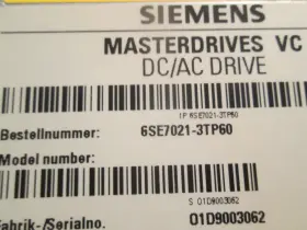 6se7021-3tp60 Siemens Masterdrives New #3