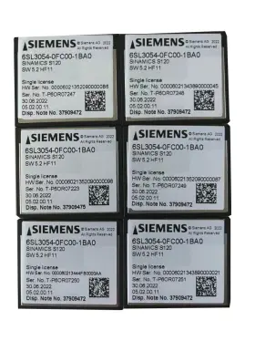 6sl3054-0fc00-1ba0 Siemens Ipcs New Sealed Cf Card