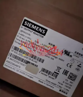 6sl3202-0ae18-8ca0 Siemens 1pcs New Reactor 6sl32020ae188ca0 6sl3 202-0ae18-8ca0