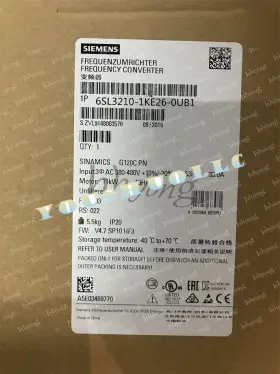 6sl3210-1ke26-0ub1 Siemens 1pc New 6sl3 210-1ke26-0ub1 Inverter