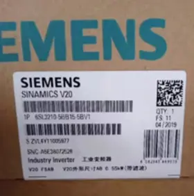 6sl3210-5bb15-5bv1 Siemens New Sinamics 6sl32105bb155bv1