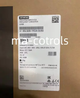 6sl3220-1yd24-0ub0 Siemens New Frequency Converter 3ac 380v-440v 7 5kw