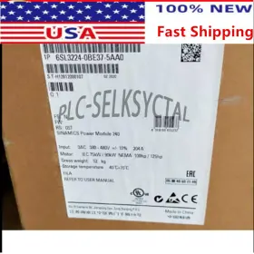 6sl3224-0be37-5aa0 Siemens New 6sl3 224-0be37-5aa0 G120 Pm240 Power Module