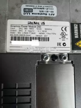 6sl3225-0be25-5aa1 Siemens Used #2