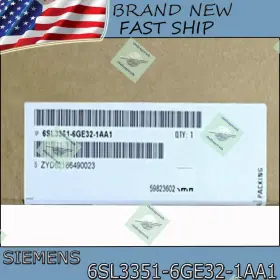 6sl3351-6ge32-1aa1 Siemens New Sealed Frequency Converter