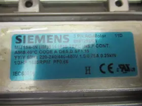 8881298 Siemens 8881298/01 8881298/001 Ac Motor With Gear Reducer #2