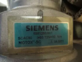 8881298 Siemens 8881298/01 8881298/001 Ac Motor With Gear Reducer #3