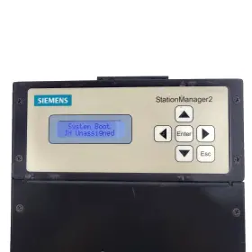 9214e056-r2 Siemens Stationmanager 2 120ac/dc Pwr Good Used