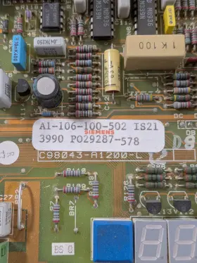 A1-106-100-531 Siemens A1-106-150-502 A1-106-100-502 Read Description