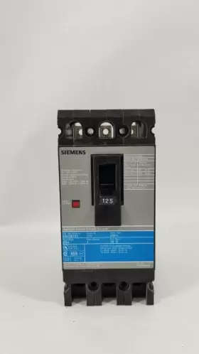Ed43b125 Siemens Sentron 3-pole 125 Amp 480 Volt Ed4 Circuit Breaker