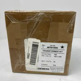 Mt0100c Siemens New Open Box Control Transformer 50/60hz Kit