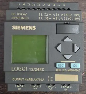 N117 Siemens Input 8 Dc Output 4 Relay/10a Used Good Condition