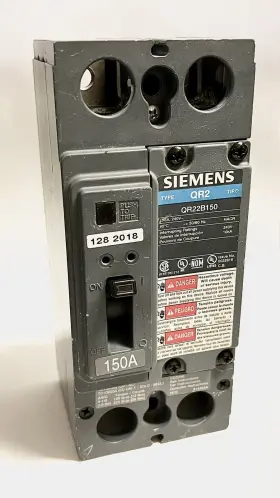 Qr22b150l Siemens Qr22b150 Circuit Breaker 2 Pole 150 Amp