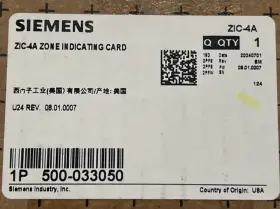 Zic-4a Siemens New In Box