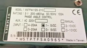 W5tp4v125-21c Sipin Power Regulator #2