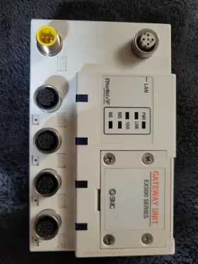 Ex500-gen1 Smc Serial Gateway Unit Ethernet/ip 24vdc 200ma 64-point I/o