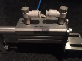 Mkb16-30rz Smc Used In Excellent Working Condition Pneumatic Rod Cylinder #3