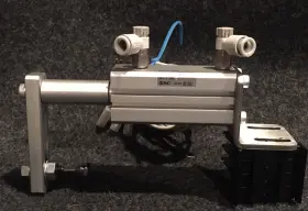 Mkb16-30rz Smc Used In Excellent Working Condition Pneumatic Rod Cylinder