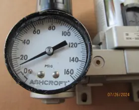 Nar4000-n06 Smc Naf4000-n06 Nafm 4000-n06 And With Ashcroft Gauge 0-160 Psig #2 Nar4000-n06 Smc Naf4000-n06 Nafm 4000-n06 And With Ashcroft Gauge 0-160 Psig #2
