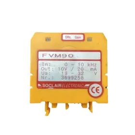 3801185 Soclair Electonic Fvm90 Plc Card Nr. Out 10v/20 Ma