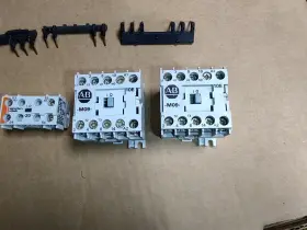 100-mo9nz3 Sprecher Schuh Ca4-9c Lot And Allen Bradley Motor Starter Contactor Relays