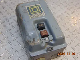 2510-cg3 Square D 2510 Cg-3 Series B Nema Size M1 Manual Motor Starter #2
