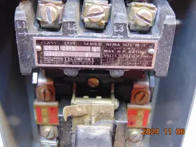 2510-cg3 Square D 2510 Cg-3 Series B Nema Size M1 Manual Motor Starter #3