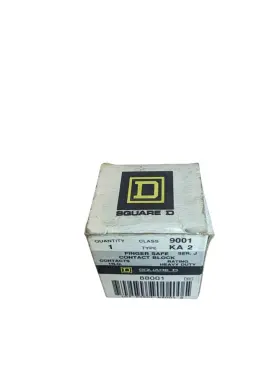 9001-ka2 Square D 9001ka2 Finger Safe Contact Block Ser J 88001 #3