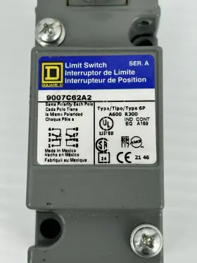 9007c62a2 Square D Limit Switch Series A #2