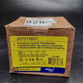 9070t25d1 Square D Control Transformer 25va 240/480v Industrial Machine New
