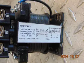 9070tf50d1 Square D 0.05kva Transformer Pri 220/480v Sec 110/120v #2
