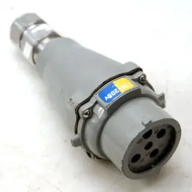 9080gk6b Square D Meltric 49b6 Dn 30a Plug Socket Connector 30 Amp 120/208 Volts