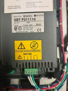 F011110 Square D Modicon Square-d Xbt #2