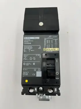 Fa22030ab Square D 30a 2p 240v 1ph Fa 30 Amp 2 Pole Used
