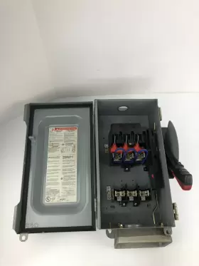 H362awc Square D Heavy-duty Safety Fusible Disconnect Switch Ser. F07 600vac 60a #3